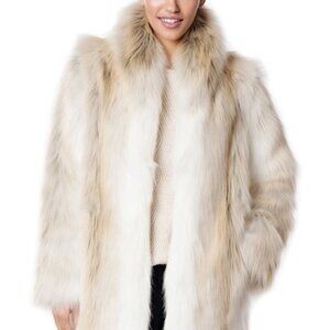 Fabulous Furs - Limited Edition Faux Fur Coat In Arctic Fox
